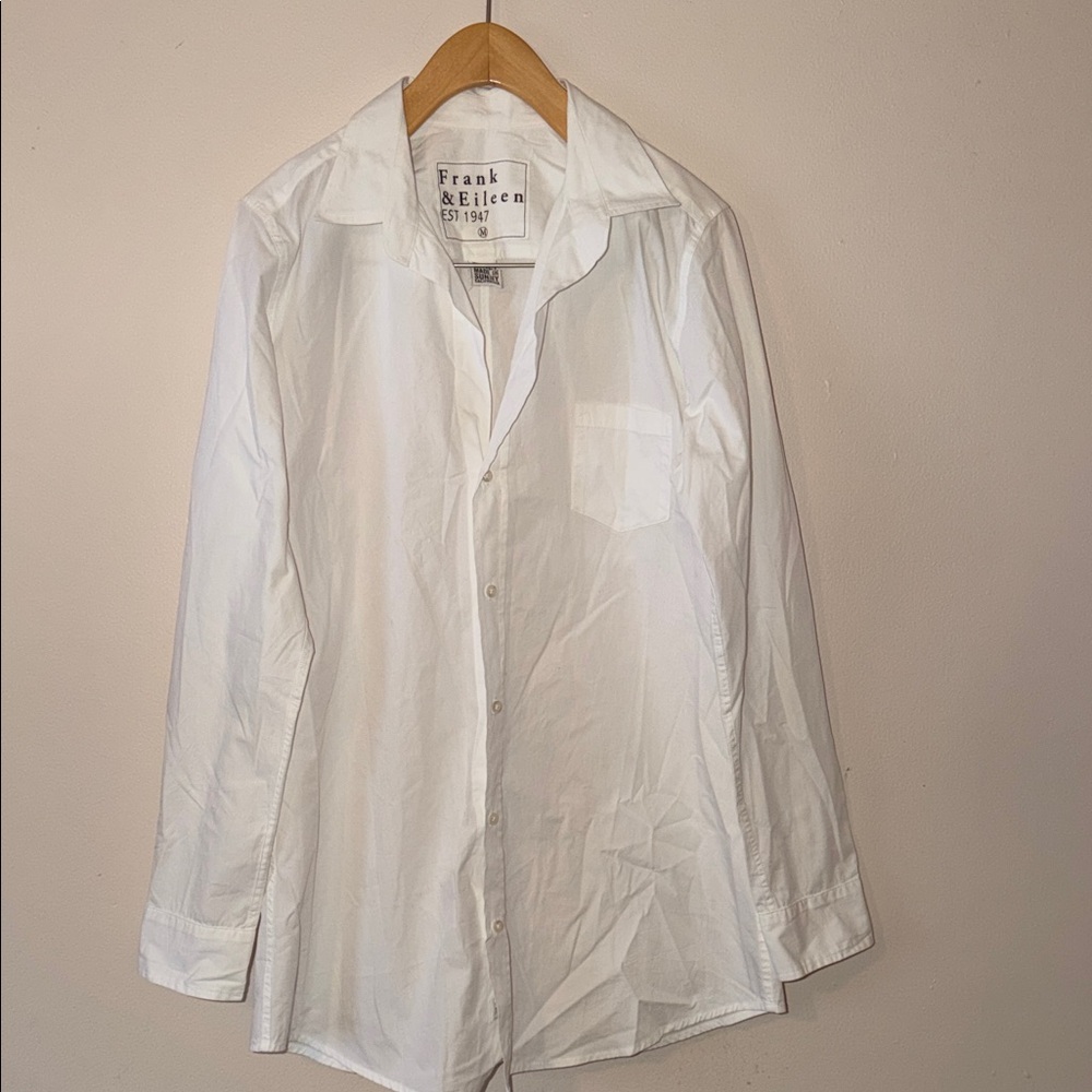 Frank & Eileen Women's White Button-Down Shirt